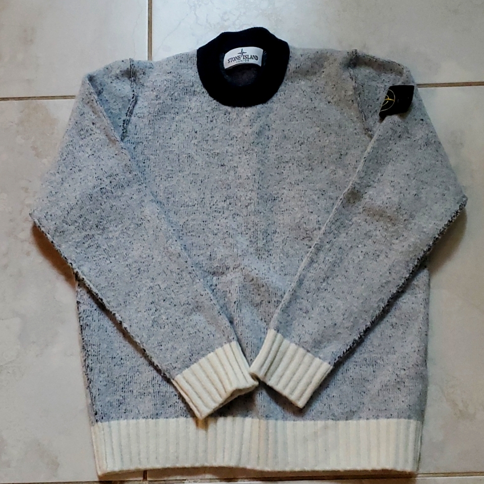 Stone Island Wool Sweater Size 10